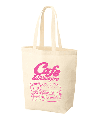 Cafe & Shimajiro キャンバストートバッグ