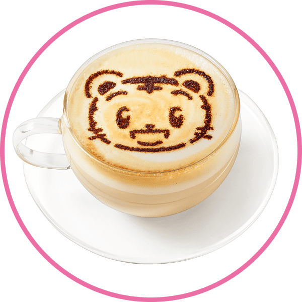 カフェラテ & Shimajiro