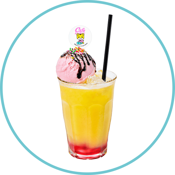 オレンジジュース & Shimajiro