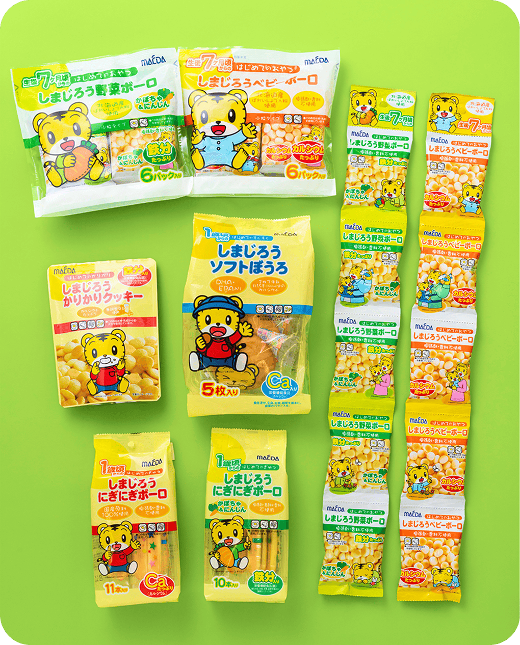 はじめてのおやつ しまじろうソフトぼうろ