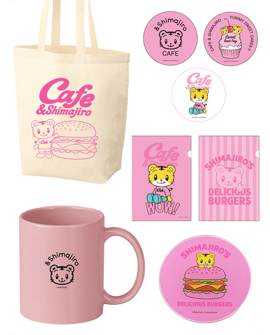 『Cafe & Shimajiro』オリジナルグッズを数量限定で販売！