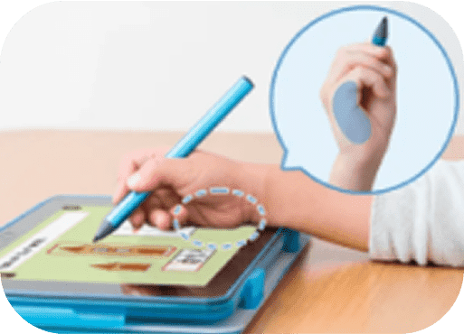 手をついて書ける、タッチペンつき