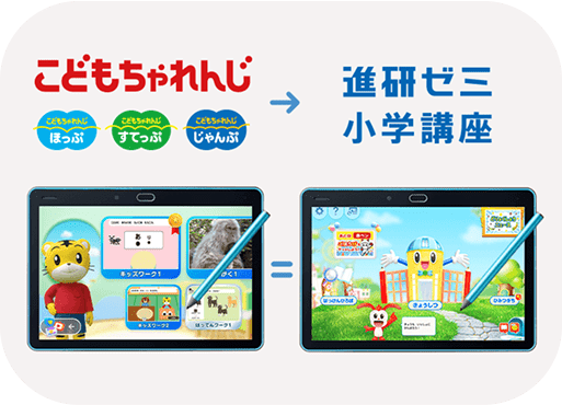 「進研ゼミ小学講座」に進級しても使える