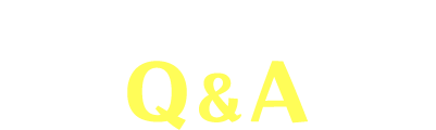 入会前の不安を解消！Q&A