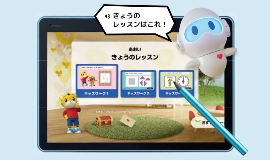 キャラクターが学びをサポート