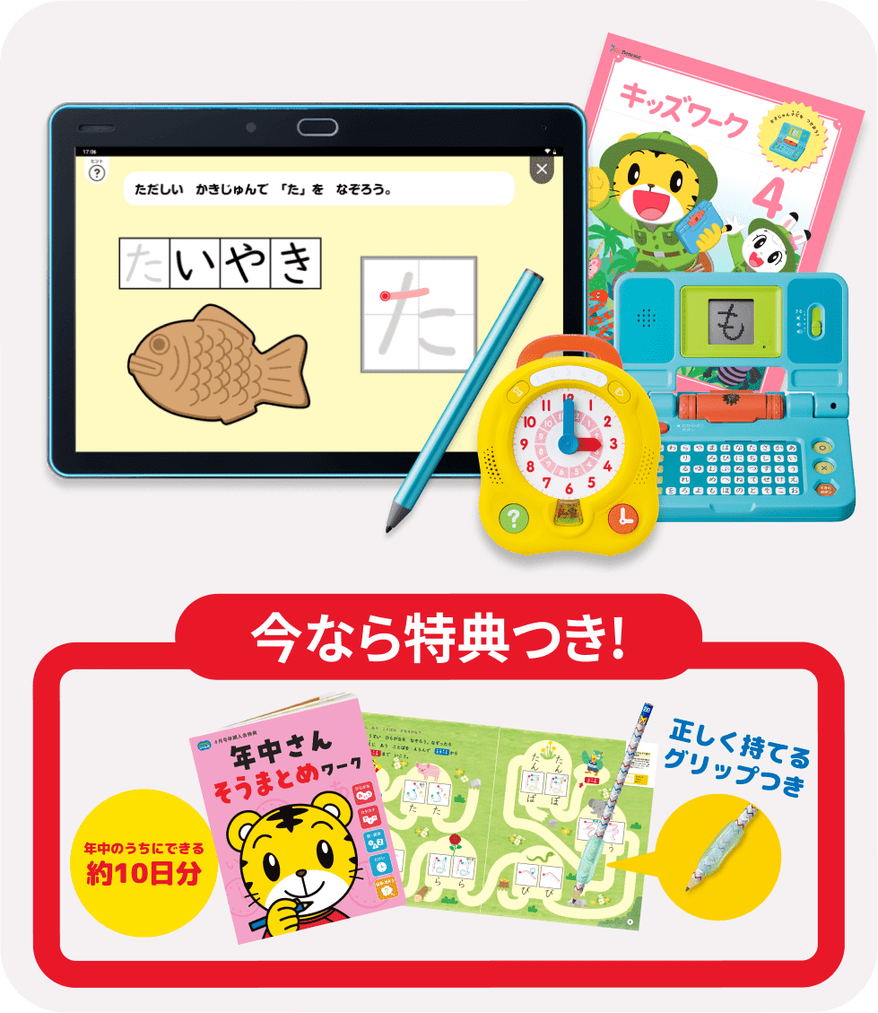 年中のうちにできる約10日分 正しく持てるグリップつき