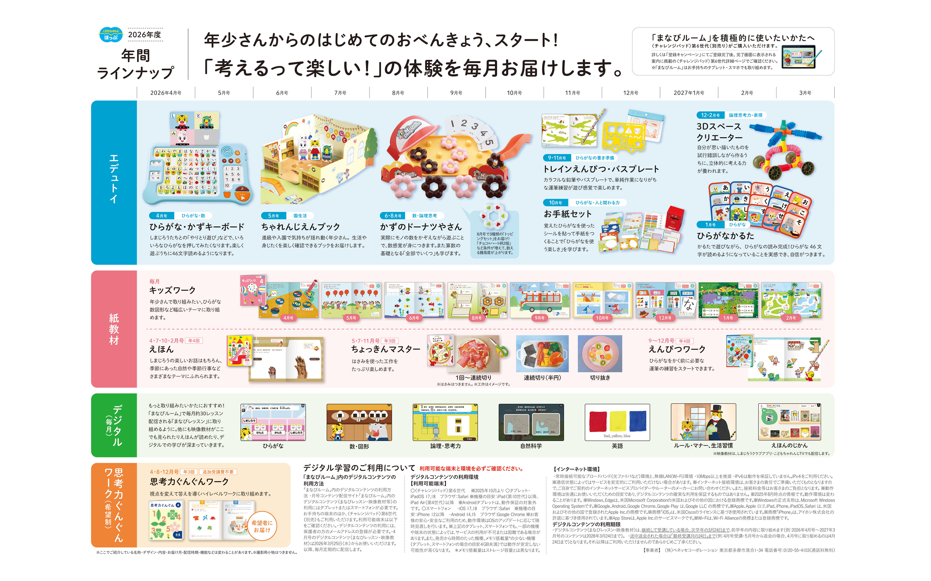 専用品　ほっぷ　2023年度　　こどもちゃれんじ　セット　まとめ売り G☆しまじろうセット☆こどもちゃれんじ ひらがなかずパソコン
