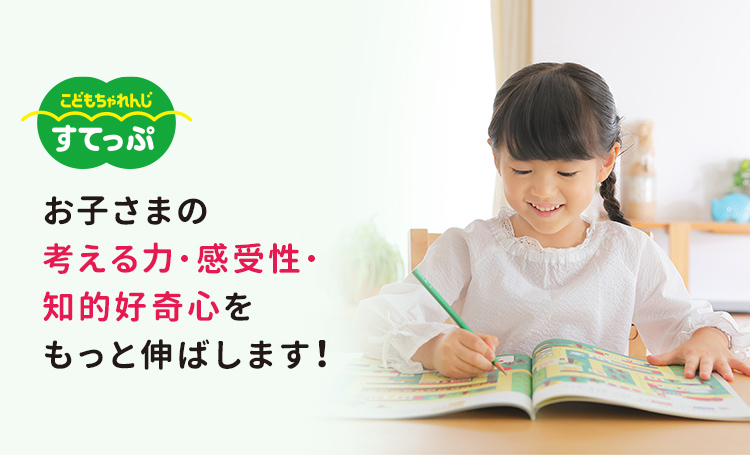 すてっぷ　キッズワークプラス　思考力ぐんぐん　 10冊　年中 年中さん(4・5歳)向け通信教育 〈すてっぷ〉｜ベネッセ
