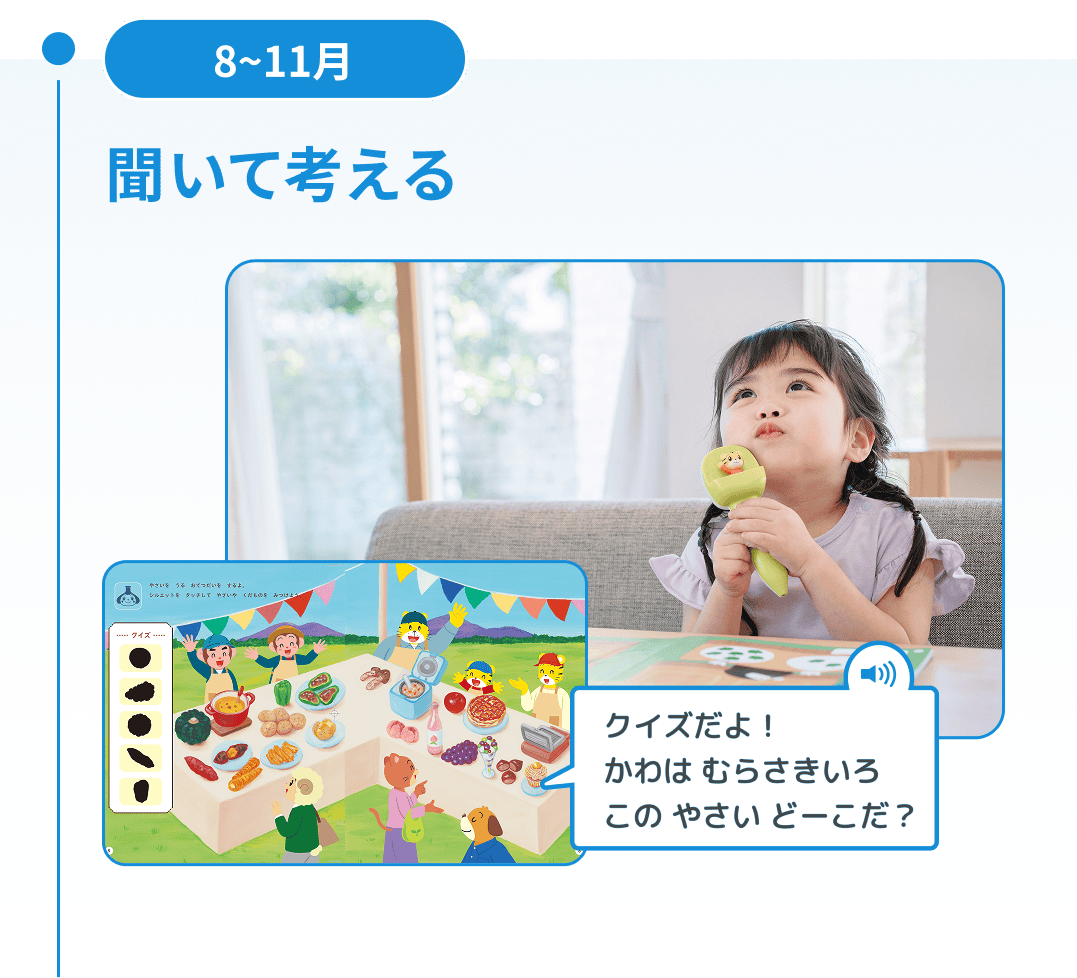8~11月 聞いて考える