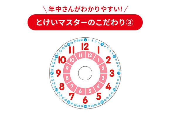 とけいマスターのこだわり③