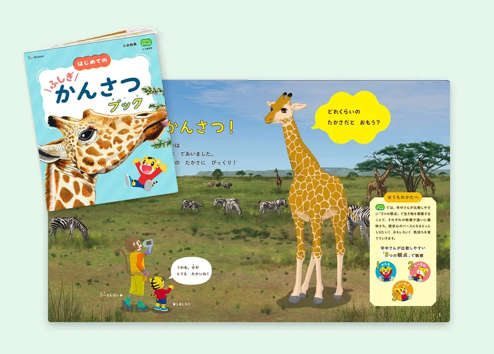 はじめてのふしぎかんさつブック